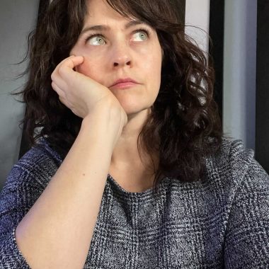 carrie rollwagen looking pensive