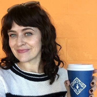 carrie with piper and leaf