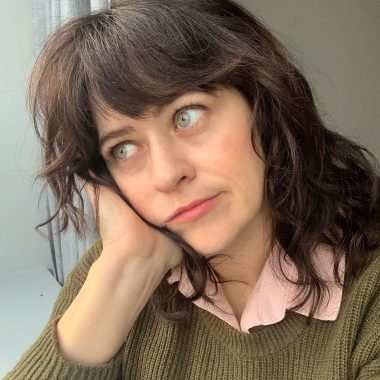 exhausted looking woman