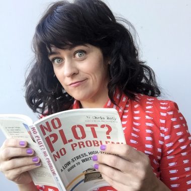 girl with book no plot no problem