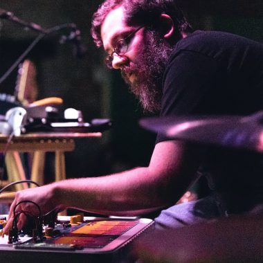 brad davis playing synth